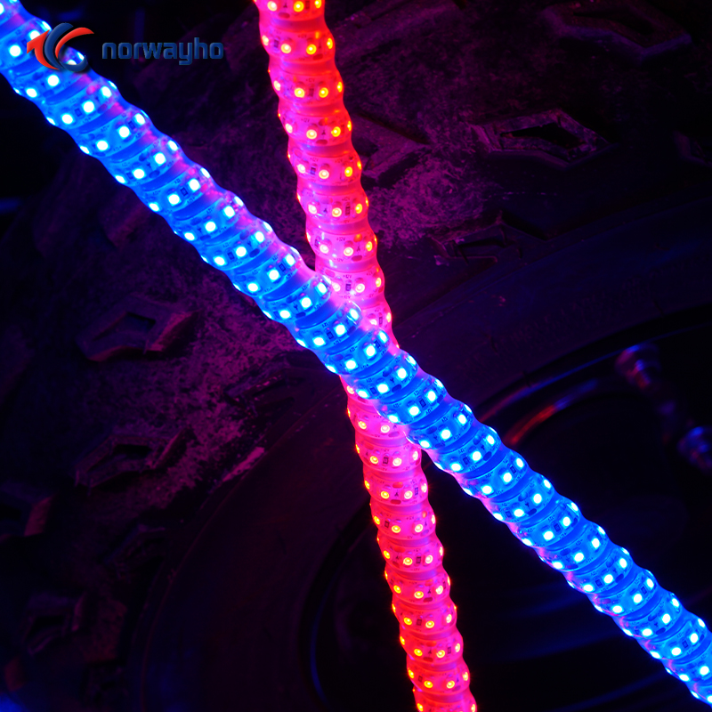 NWH-HST Super Bright Buggy LED Whip con luz superior fija o intermitente